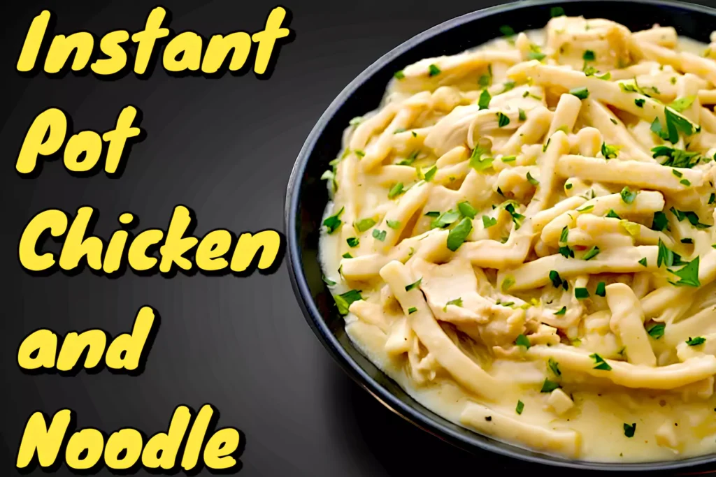 Instant Pot Chicken and Noodles